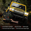 MN Models 1/12 Toyota LC79 4WD RC Crawler Yellow w/Crane Attachment