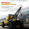 MN Models 1/12 Toyota LC79 4WD RC Crawler Yellow w/Crane Attachment