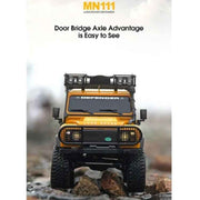 MN Model 1/18 Land Rover Defender RTR RC Crawler (Grey)