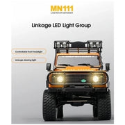 MN Model 1/18 Land Rover Defender RTR RC Crawler (Yellow)