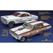 Moebius 1237 1/25 1965 A/FX Plymouth Golden Commandos