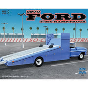 Moebius 1/25 1970 Ford F-350 Ramp Truck Model Kit