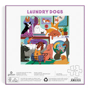 Mudpuppy Laundry Dogs 500pc Jigsaw Puzzle