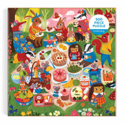Mudpuppy Woodland Picnic 500pc Jigsaw Puzzle