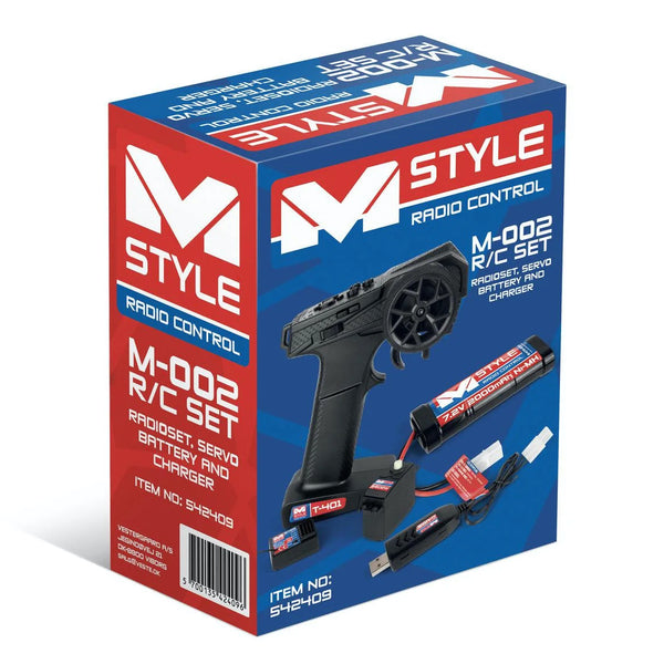 MStyle MS-M-002 EP Starter Set includes TX, RX, Servo, Battery & Charg ...