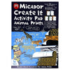 Create It Activity Pad Animal Print 30 Sheets