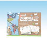 Create It Activity Pad Around The World 30 Sheets