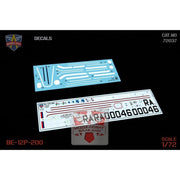 Modelsvit 72037 1/72 Beriev Be-12P-200 Firefighting Flying Boat