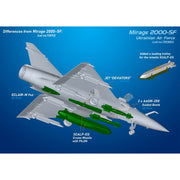 ModelSvit 72080 1/72 Mirage 2000-5F with SCALP-EG Ukraine A.F.