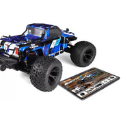 Maverick Quantum2 MT 1/10 4WD Brushed Electric RC Monster Truck Blue 150400