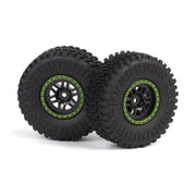 Maverick MV150736 Assembled Wheel & Tyre (Green/2pcs)
