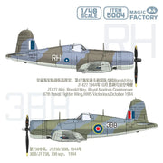 Magic Factory 1/48 Corsair Mk.II British Royal Navy Fleet Air Arm Model Kit