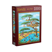 Magnolia 3452 Oasis Julia Vaihicheva 1000pc Jigsaw Puzzle