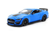 Maisto 31452BLU 1/18 2020 Ford Mustang Shelby GT-500 Blue