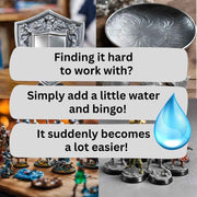 Milliput Metallic Two Part Epoxy Putty