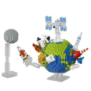 Nanoblock NBM-041 Planet Earth and the Moon