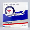NG Models 88035 1/400 Royal Australian Air Force (RAAF) BBJ 737 MAX A62-001