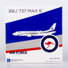 NG Models 88036 1/400 Royal Australian Air Force (RAAF) Boeing B737 Max 8 BBJ A62-002