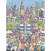 New York Puzzle Company TNYPC-NPZMT2422 Sunkissed City 500pc Jigsaw Puzzle