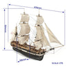 OcCre 12004 1/75 HMS Terror Wooden Model Ship Kit