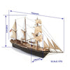OcCre 12008 1/70 HMS Endurance Wooden Model Ship Kit