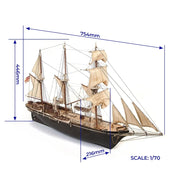 OcCre 12008 1/70 HMS Endurance Wooden Model Ship Kit