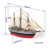 OcCre 12011 1/85 Fram Wooden Model Ship Kit