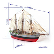 OcCre 12011 1/85 Fram Wooden Model Ship Kit