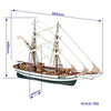 OcCre 13001 1/65 Aurora Wooden Model Ship Kit