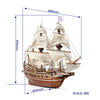 OcCre 13004 1/85 HMS Revenge Wooden Model Ship Kit