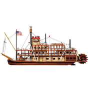 OcCre 14003 1/80 Steamboat Mississippi Wooden Model Ship Kit