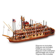 OcCre 14003 1/80 Steamboat Mississippi Wooden Model Ship Kit