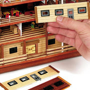 OcCre 14003 1/80 Steamboat Mississippi Wooden Model Ship Kit