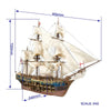 OcCre 14006 1/45 HMS Bounty Wooden Model Ship Kit