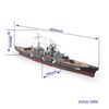 OcCre 16000 1/200 Prinz Eugen Wooden Model Ship Kit