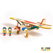 OcCre Fun Falcon Airplane Model Kit for Kids