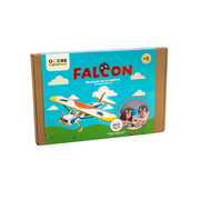 OcCre Fun Falcon Airplane Model Kit for Kids