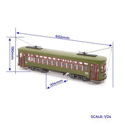 OcCre 1/24 New Orleans Streetcar Model Kit