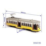 OcCre 1/24 The Milan Tram Model Kit