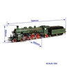 OcCre 54002 1/32 Bavarian BR-18 Train Model Kit