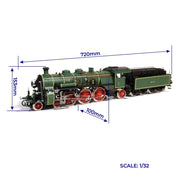OcCre 54002 1/32 Bavarian BR-18 Train Model Kit