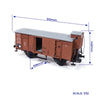 OcCre 1/32 Freight Rail Wagon Model Kit