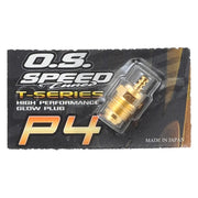 OS Engines OSM71642730 Speed P4 Gold Glow Plug Super Hot Drake
