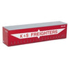 On Track Models 40CS-03A K&S Freighters KTL502/KTL503 40ft Curtain Sided Containers