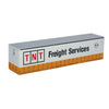 On Track Models 40CS-11A TNT Freight Services 5TW513/5TW519 40ft Curtain Sided Containers