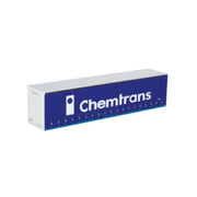 On Track Models 40CS-29 Chemtrans CTR87/CTR90 40ft Curtain Sided Containers