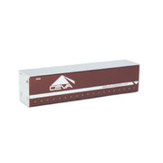 On Track Models 40CS-35 CEVA Maroon 3NW886/3NW887 40ft Curtain Sided Containers