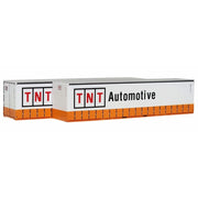 On Track Models HO Scale TNT Automotive 40' Curtain Sided Containers