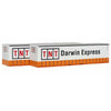 On Track Models HO Scale TNT Darwin Express 40' Curtain Sided Containers