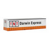 On Track Models HO Scale TNT Darwin Express 40' Curtain Sided Containers